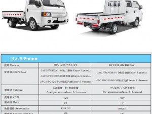 江淮N35单排/双排载货车